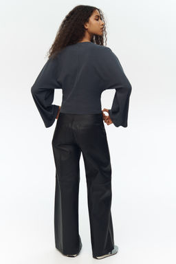 Top de punto con mangas murci?lago - H&m фото 7