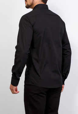 Сорочка мужская длинный рукав GREG 340/139/BLK/Z  фото 7