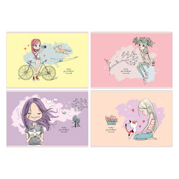 Альбом для рисования BG А4 40л. на скрепке "Мой день" (АР4ск40 11844) обложка картон