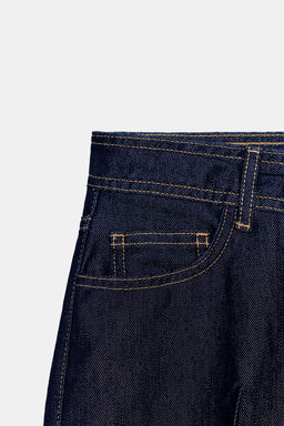 JEANS Z1975 STRAIGHT MID-WAIST CREASED - Zara фото 9