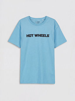 Hot Wheels Bask?l? Erkek ?ocuk Pijama ?st