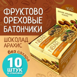 Батончик NBar Lite Арахис-шоколад