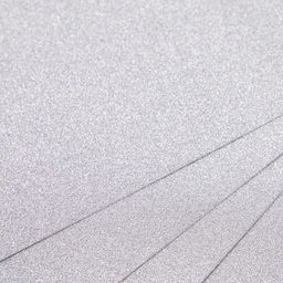 VISTA-ARTISTA Бумага цветная глиттерная GLIT-A4 250 г/м2 A4 21 х 29.7 см 10 шт. 01 - под серебро (silver)  фото 9