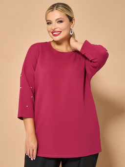 Джемпер 0202-1 фуксия - Dora фото 48