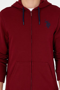 Мужской бордово-красный свитшот Неожиданная скидка в корзине - U.s. polo assn фото 13