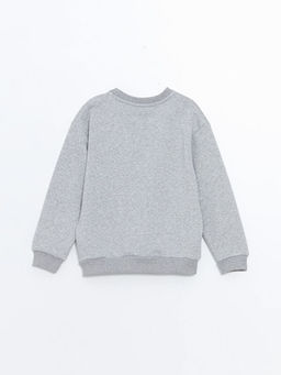 Bisiklet Yaka Erkek ?ocuk Sweatshirt - Waikiki фото 3