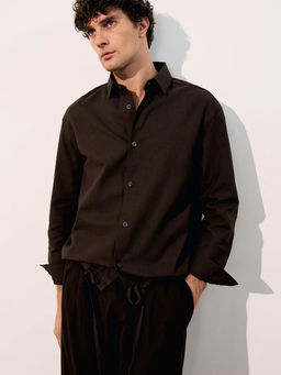 Рубашка из льна и хлопка / Zarina