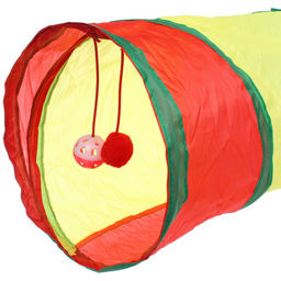 Игровой туннель для животных "МурМяу", цвет как на фото, 49*26см