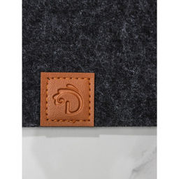 Салфетка сервировочная на стол Доляна Грэй, 4432 см, толщина 4 мм, цвет чёрный  фото 3