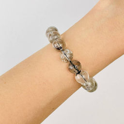 Браслет из Херкимерского кварца 19 см