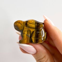 Кролик резной из Тигрового глаза - Радуга самоцветов фото 3
