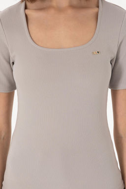 Kad_n Gri Melanj Ti__rt Sepette S_rpriz _ndirim - U.s. polo assn фото 6