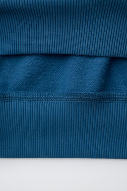 SUDADERA JOGGING TEXTO / Azul?n - Zara фото 4