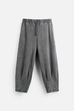 OVERSIZE FADED JOGGER TROUSERS - Zara фото 6