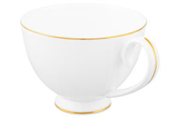 Чайн. пара 2 пр. 300 мл 12,5*9,5*7 см Белая с золотом на ножке, NEW BONE CHINA - Elan gallery фото 16