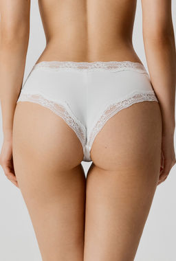 Infinity / Трусы боксер жен.в наборе из 3 шт Verne черный с бежевым - Infinity Lingerie фото 7