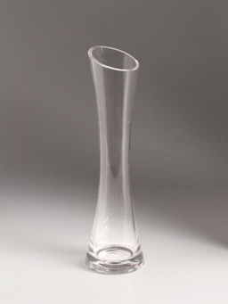Ваза Николетт, 20?5 см, стекло, прозрачная