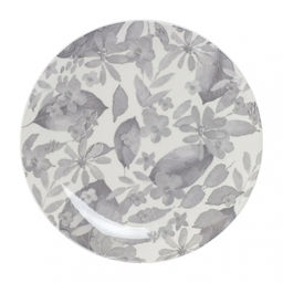 BLOOMING Тарелка обеденная 24 см серая арт. DMD240