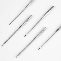 Цена за 5 шт. Иглы для бытовых швейных машин, универсальные, №70-100, 5 шт.