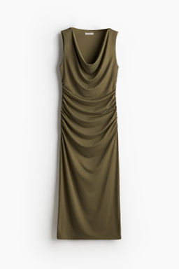 Vestido con escote drapeado - H&m фото 6