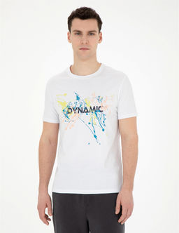 Beyaz Slim Fit Ti__rt
