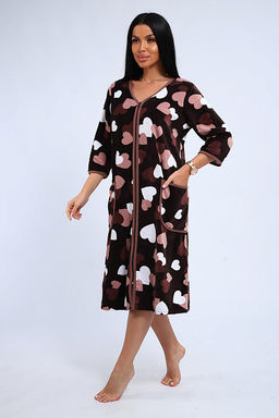 Халат велюровый на молнии (941-6) - Плиона фото 139