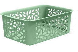 Корзина д/хранения 4л Гармония (зеленый)