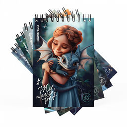 АКЦИЯ Цена за 4 шт. Блокнот на спирали ErichKrause Magic Pet, А6, 60 листов, клетка_MIX-PACK