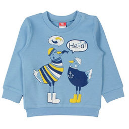 CRB wear/CSN 62396 Джемпер для мальчика, голубой/Ex.Cherubino  фото 2