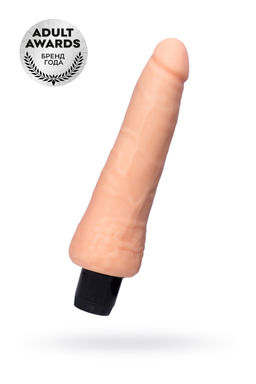 Реалистичный вибратор TOYFA A-Toys Lank, TPE, телесный, 20 см