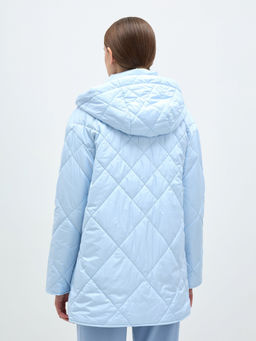 Conso/SM 240112 - angel blue Утепленное полупальто