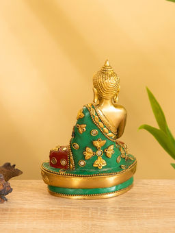 Сувенир «Будда», 9×6.5×13 см, латунь