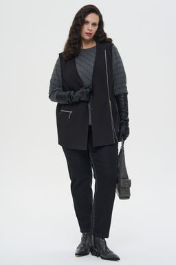 Джемпер Диагонали серый - Intikoma фото 10