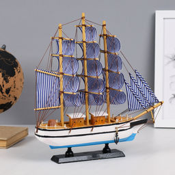 Макет парусного корабля 33х32 см / 3214G /уп 18/ - Галеонтрейд фото 11