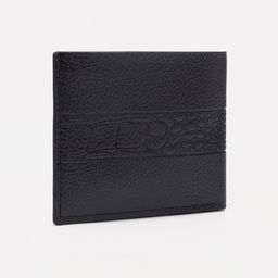 Портмоне без застёжки, для купюр, для карт, цвет чёрный