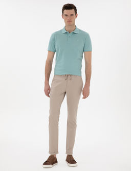 Koyu Mint Slim Fit K_vr_lmaz Polo Yaka Basic Ti__rt - Pierre cardin фото 4