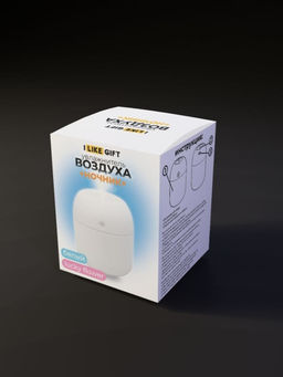 Настольный увлажнитель воздуха - ночник iLikeGift "Lucky flower", white, (портативный, USB)
