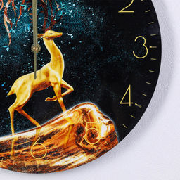 Часы настенные Золотая антилопа 36,6 см / TJX-014-MDF/2 /уп 10/Акция - Галеонтрейд фото 3