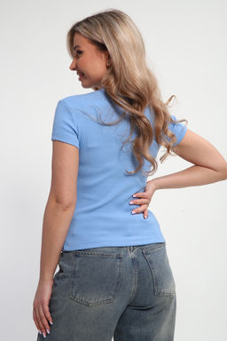 Футболка женская с швом и стразами ФЖ-002