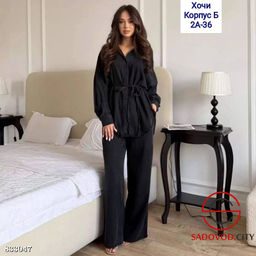 Костюм двойка (рубашка и брюки палаццо) - Bruno фото 2