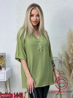 Рубашка женская однотонная - Bruno фото 3