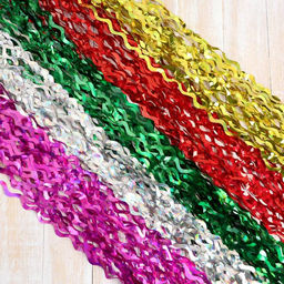 Цена за 10 шт. Дождик новогодний «Зимнее волшебство. Кудри», L - 100 см, МИКС