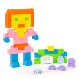 Конструктор Малютка (90 элементов) (в пакете) - Полесье фото 5