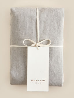 Наволочка SL Home Linen collection, 5070 см, серая, хлопок, 70%, лён 30% - Sima-land home фото 5