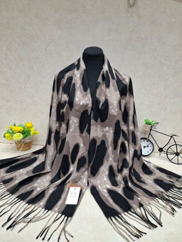 Мягкий палантин из кашемира мультицвет