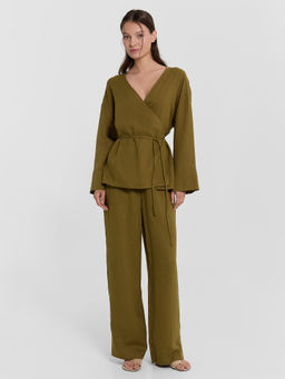 Жакет женский зеленый - Mark formelle фото 4