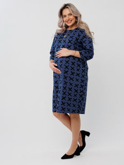 Платье женское П-193 (футер 2х нитка пенье г/к) Горчица