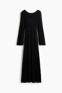 Maxivestido en punto pointelle