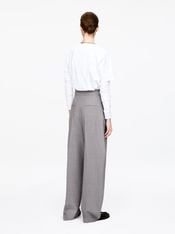 Pantalones sastre relaxed fit - H&m фото 4