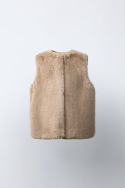 FAUX FUR GILET